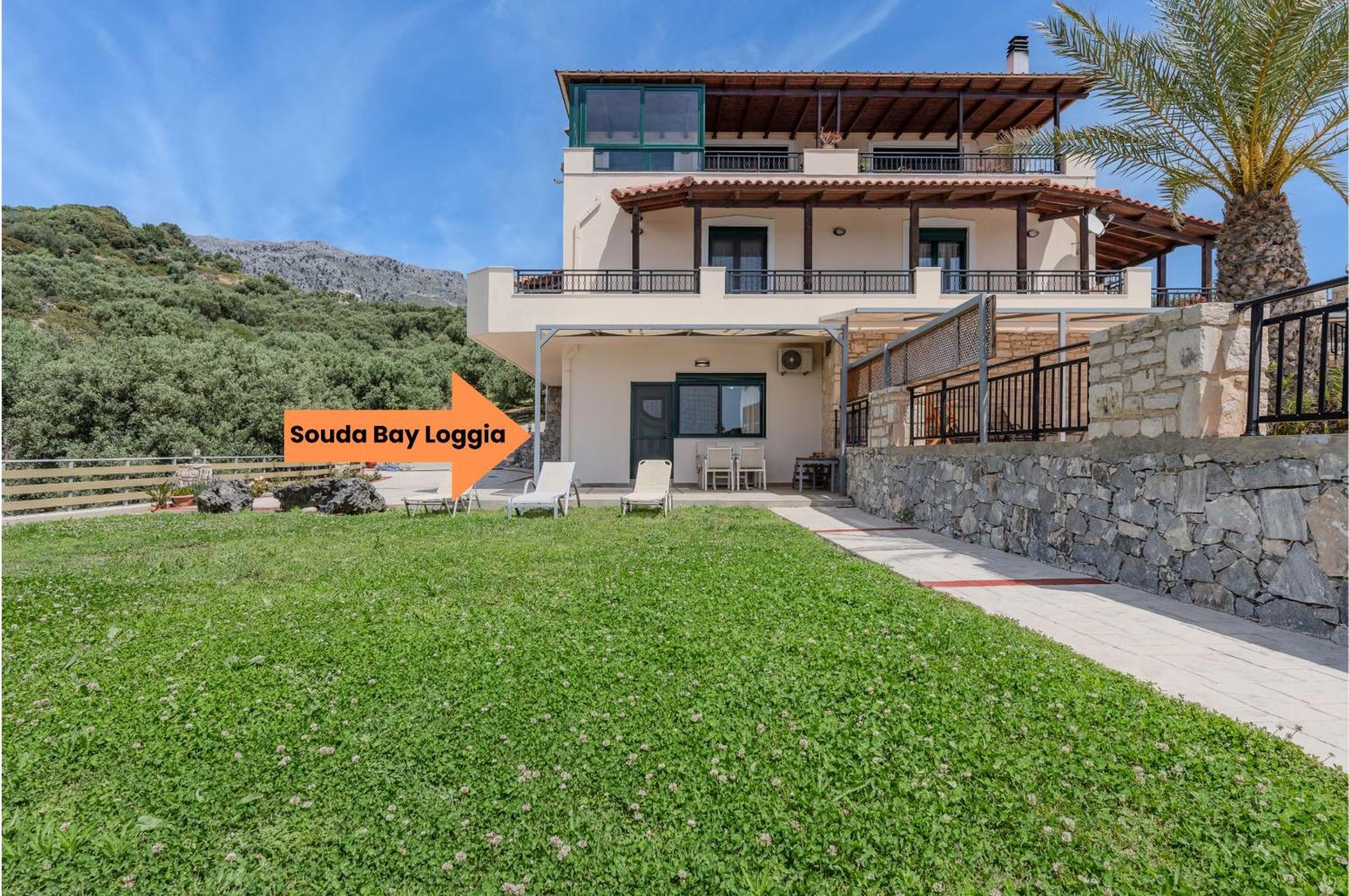 Sellía Souda Bay Loggia 빌라 외부 사진